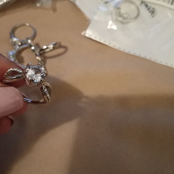 14pc Rhinestone Ring Resell Lot - Picture 5 of 5